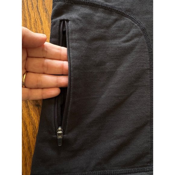 Patagonia Womens S Black Hooded Pullover Zip Pocket Lightweight Fabric - Picture 3 of 9